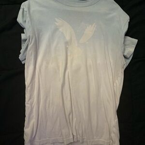 Men’s Light Blue Graphic T-Shirt